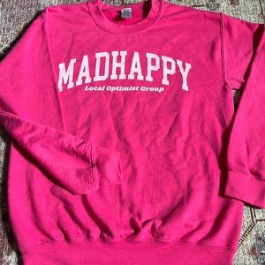 MadHappy crew neck MADE BY GILDAN NOT ORIGINAL BRAND